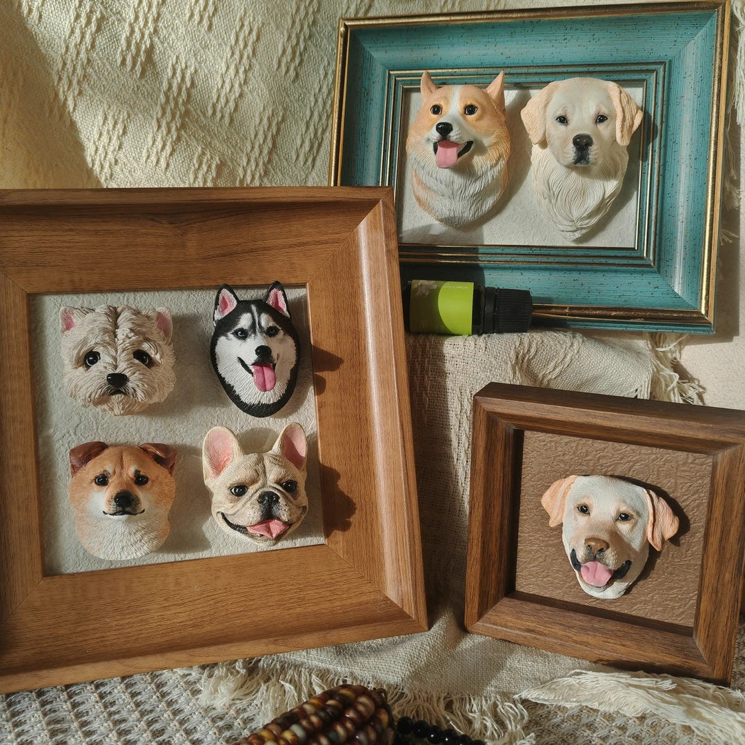 Custom Pet Sculpture Magnet Keepsake shown in an additional product image for shoppers comparing details.