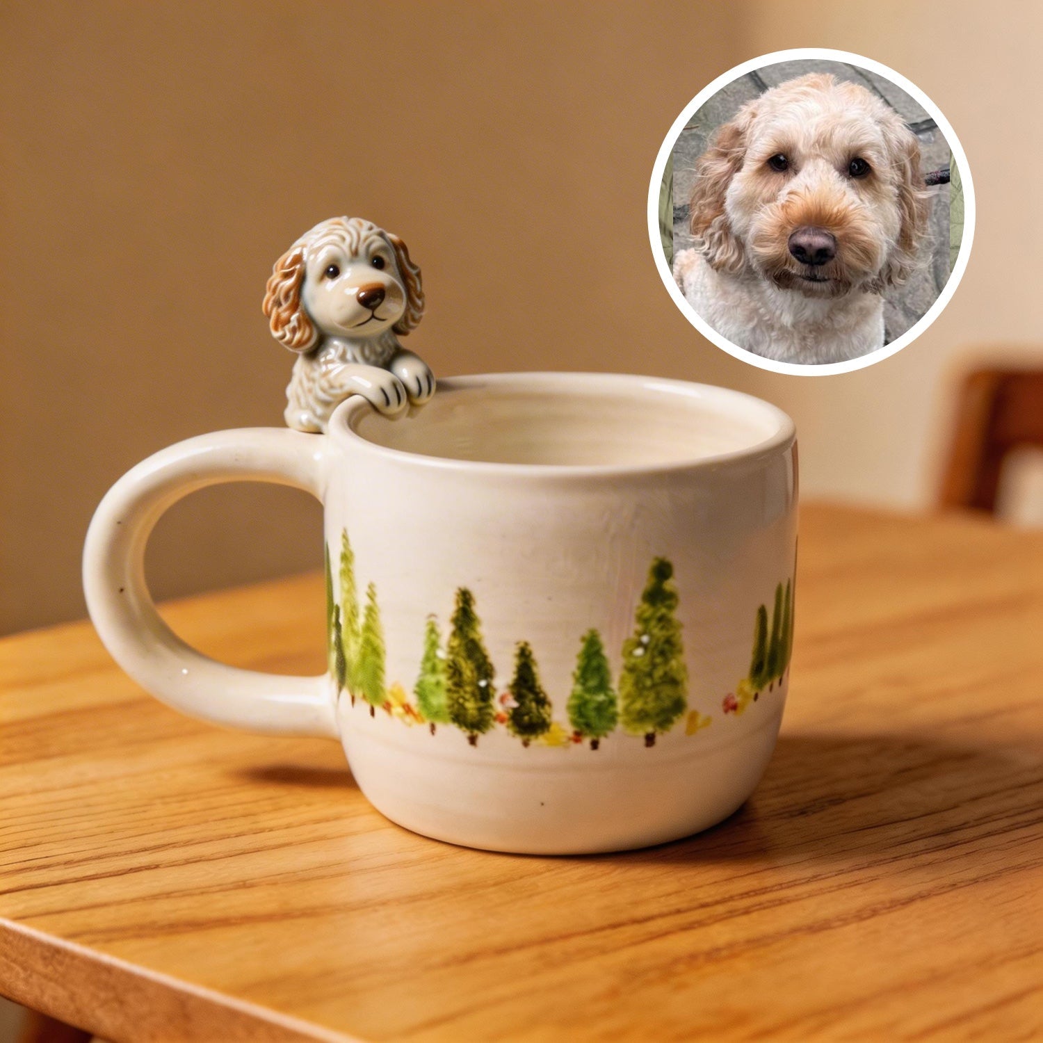 Personalized 3D Hanging Pet Ceramic Mug shown in an additional product image for shoppers comparing details.