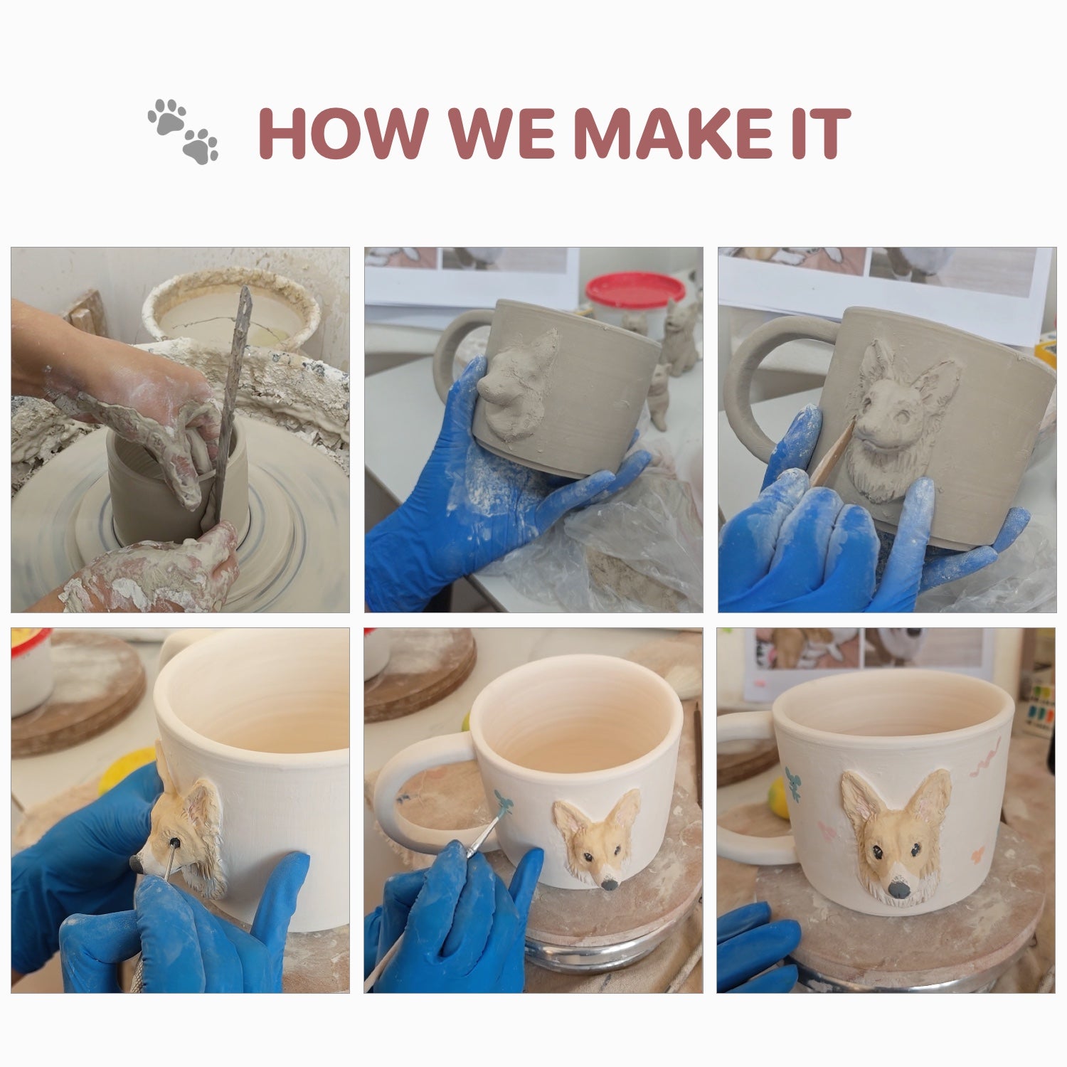 Personalized 3D Pet Head Ceramic Coffee Mug shown in an additional product image for shoppers comparing details.