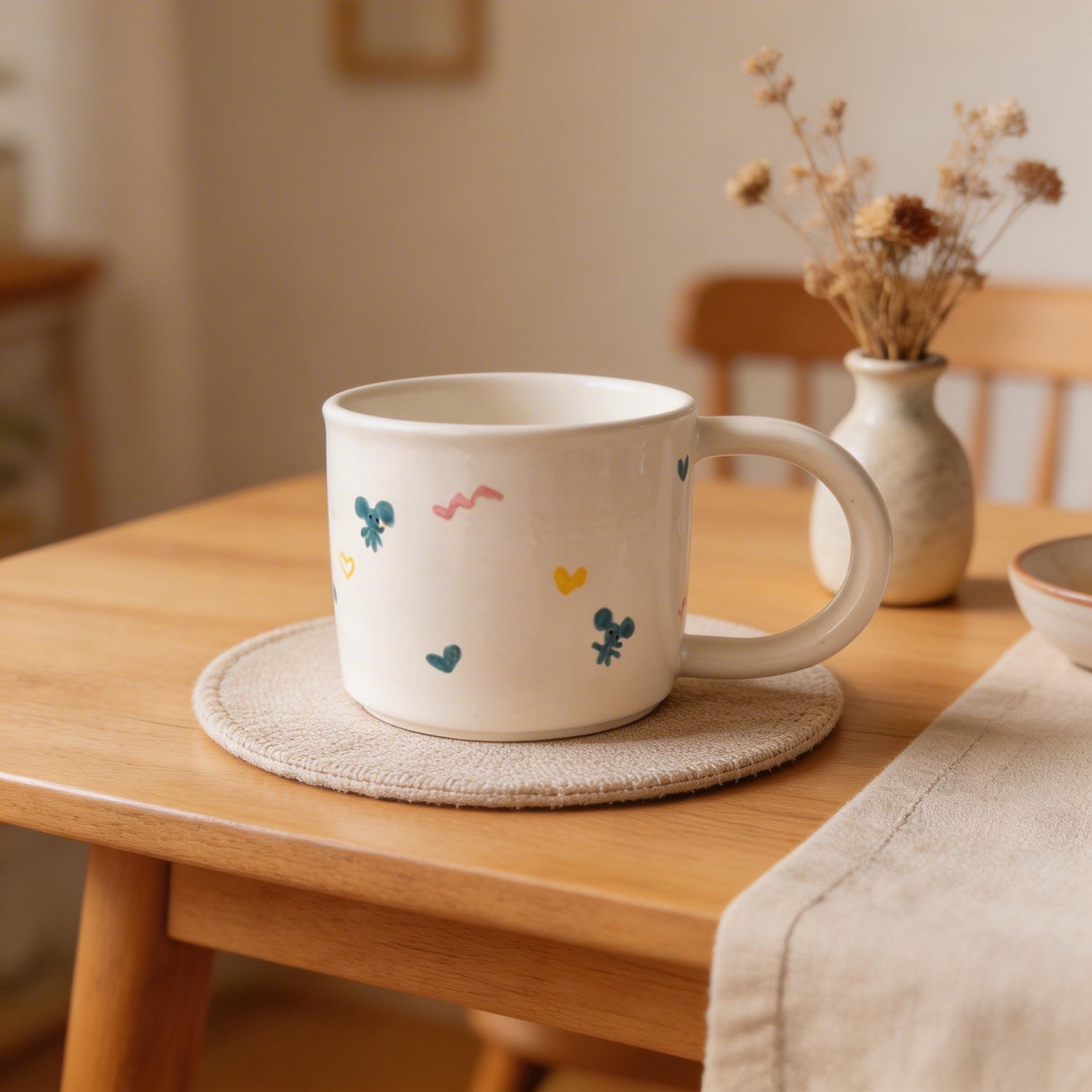 Personalized 3D Pet Head Ceramic Coffee Mug shown in an additional product image for shoppers comparing details.