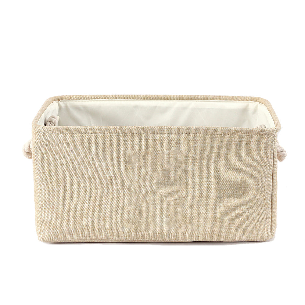 Personalized Pet Toy Storage Basket with Photo and Name shown in an additional product image for shoppers comparing details.