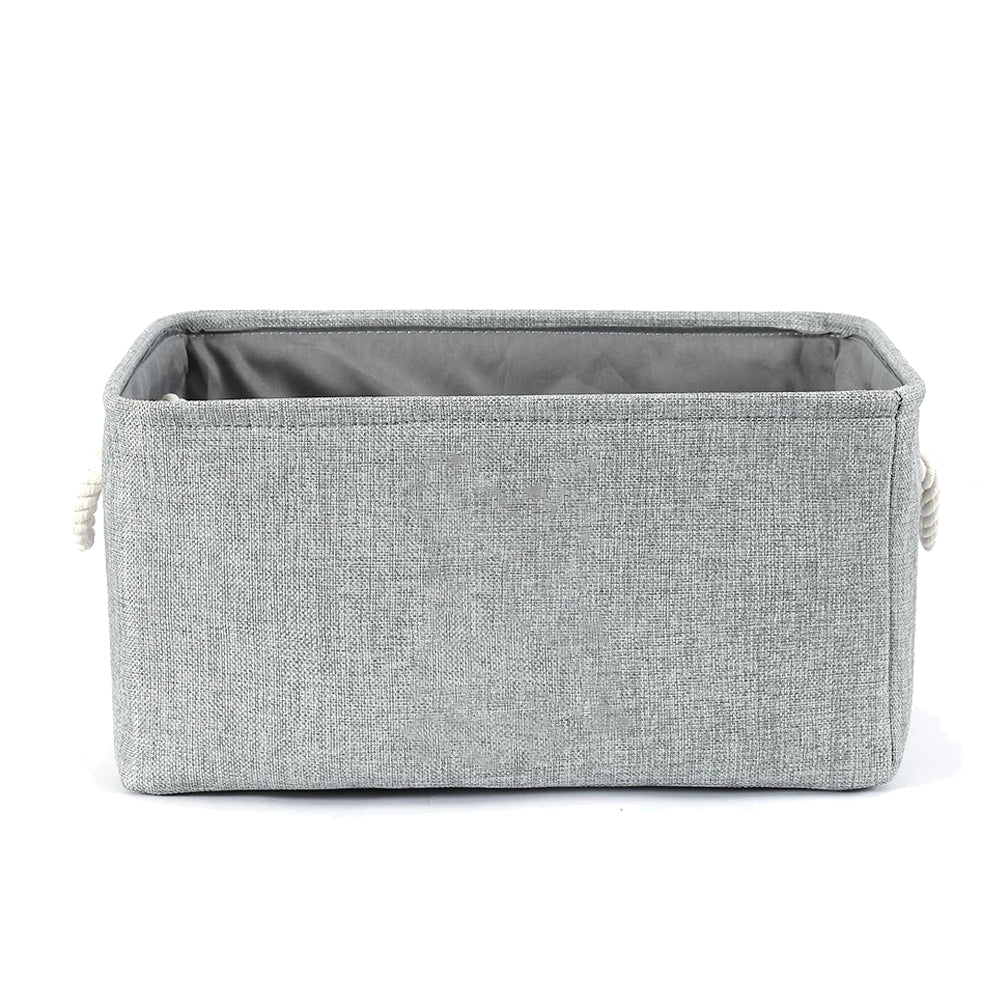 Personalized Pet Toy Storage Basket with Photo and Name shown in an additional product image for shoppers comparing details.